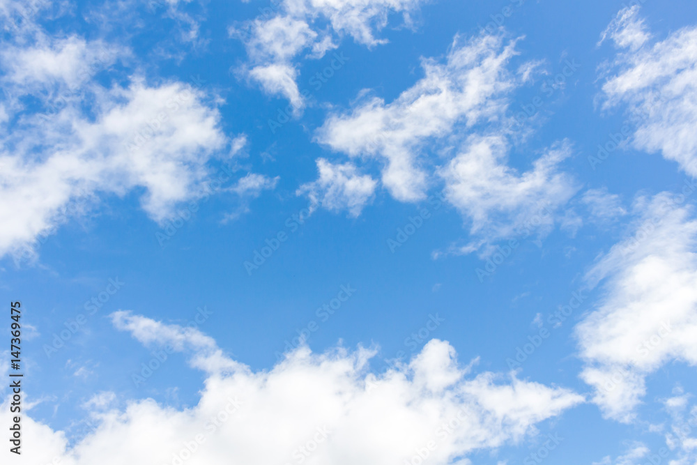 Fototapeta premium blue sky and clouds