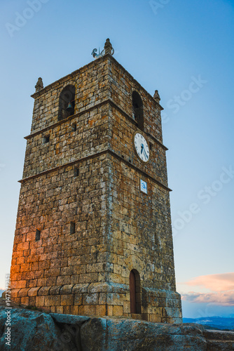 Tower of Torre de Luciano in the Monsanto, is a small unique medieval village in the province of Idanha-a-Nova. Portugal photo