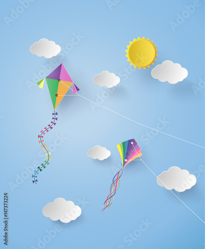 kite on sky