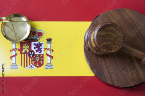 Spain Law Concept photo