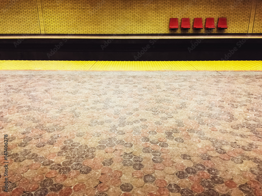 Obraz premium Urban subway station