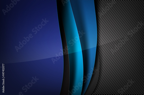 Abstract background dark with carbon fiber texture vector illustration eps10 024