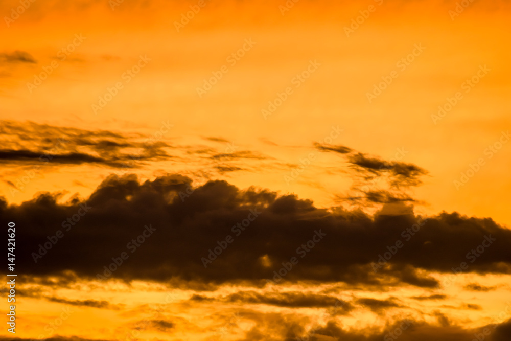 Obraz premium the Heaven of landscape with beautiful colorful cloud