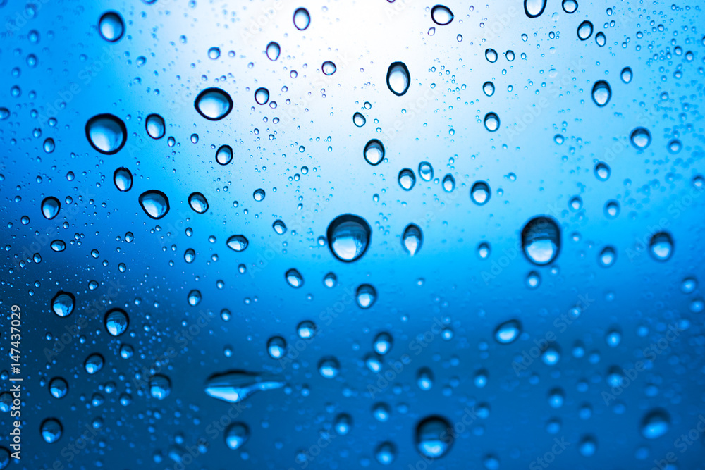 Rainfall abstract background.