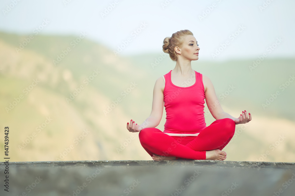 Woman yoga 