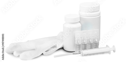 pharmacology tablets vials syringes