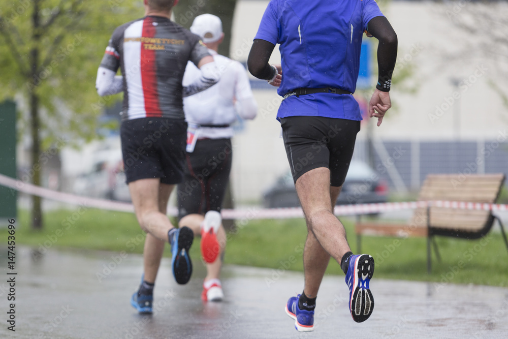 Obraz premium maraton-bieg po zdrowie