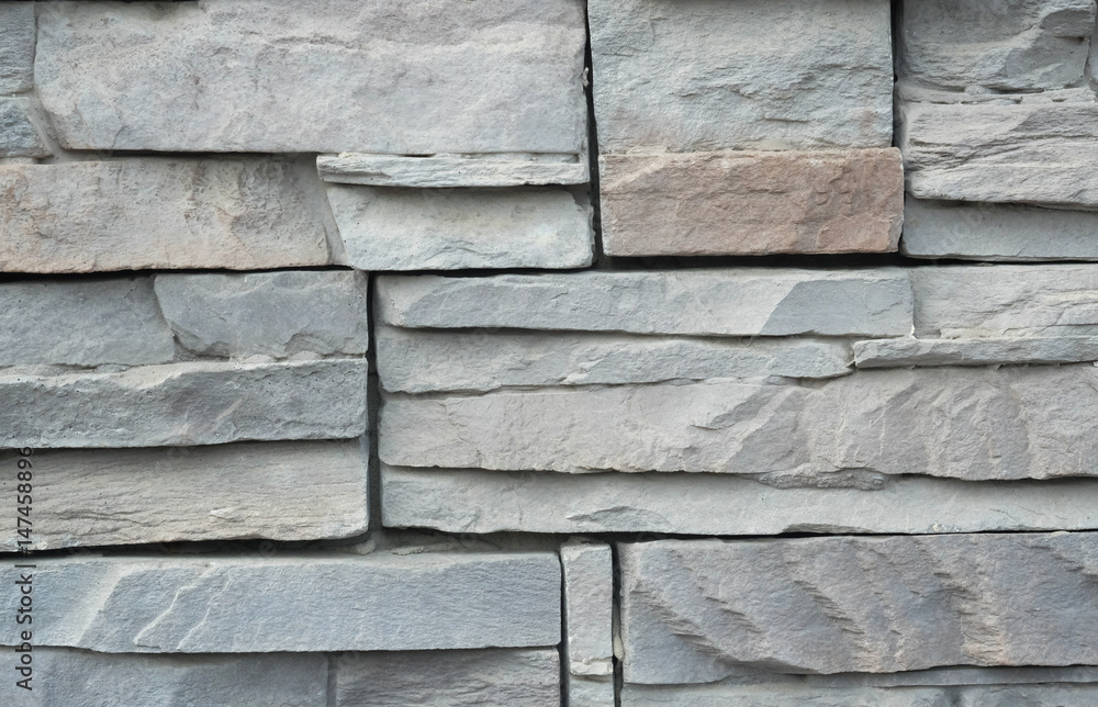 The wall made from stone. The wall made from stone.