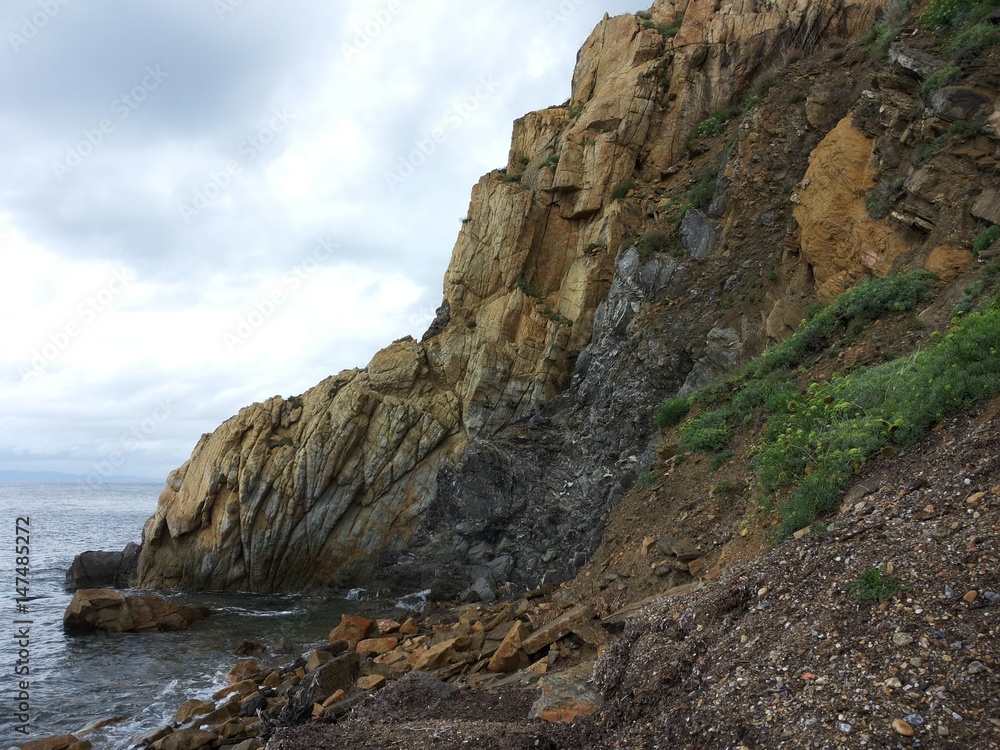 Landscape of elba island