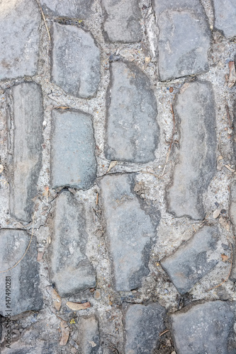 Closeup paving stone