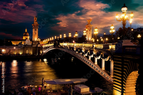 Night over bridge © Givaga