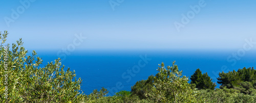 Fototapeta Naklejka Na Ścianę i Meble -  himmel meer horizont verschwommen panorama