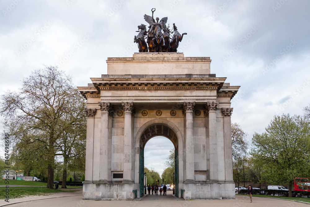 World War II Memorial in Hyde Park Corner World War II Memorial in Hyde Park Corner
