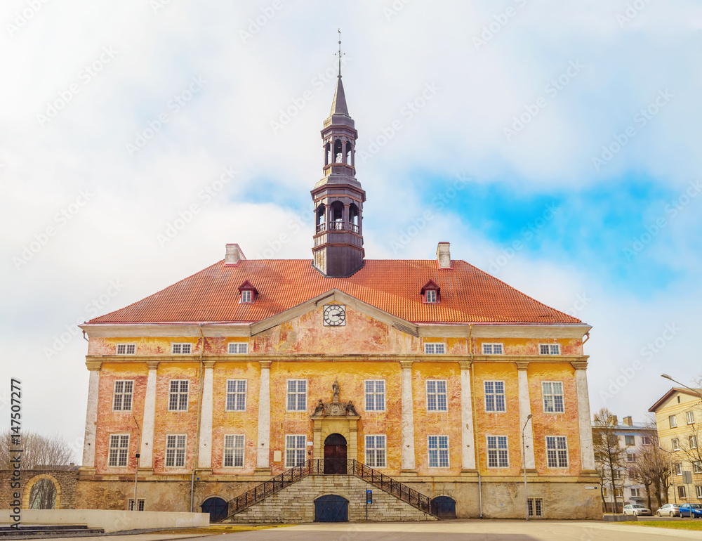 Old Narva Town Hall main facade.
