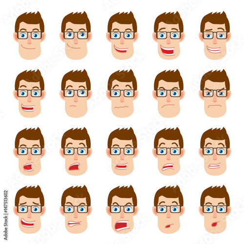Cartoon Businessman Character