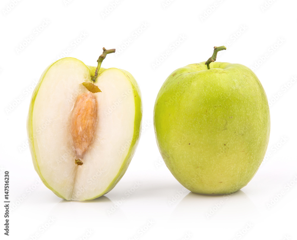 Jujube isolated on white background Jujube isolated on white background