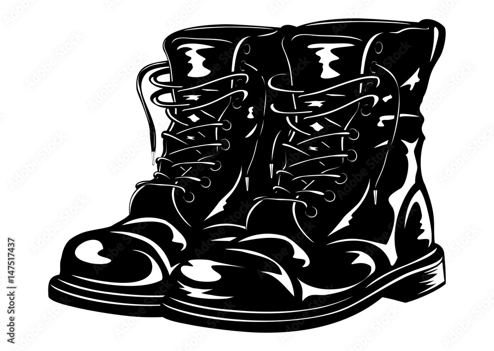 Combat Boots Svg Army Combat Boots Military Combat Bo vrogue.co