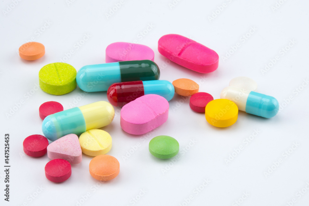 various of colorful pills,tablet and capsules of medicine various of colorful pills,tablet and capsules of medicine