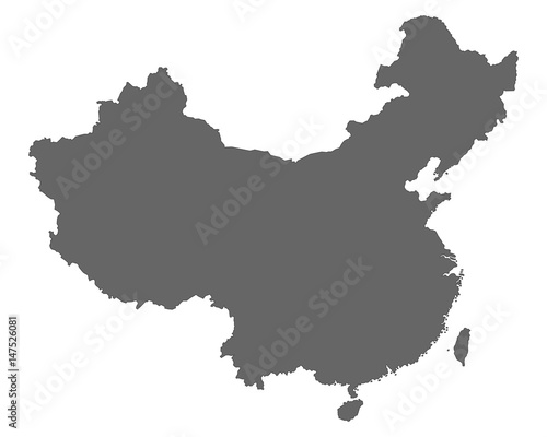 China Grau - einzeln