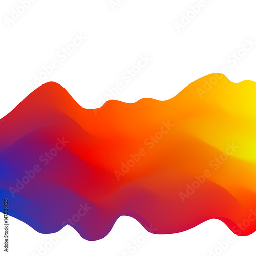 Abstract Wave background. 3...