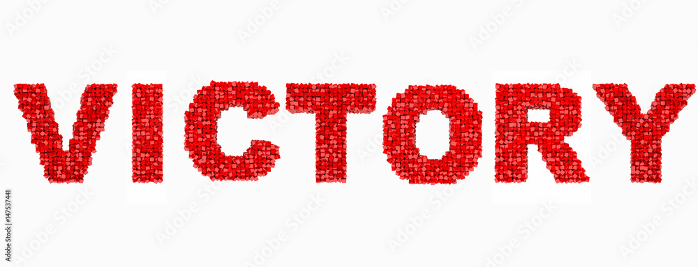success words cubes red 3d design isolated success words cubes red 3d design isolated