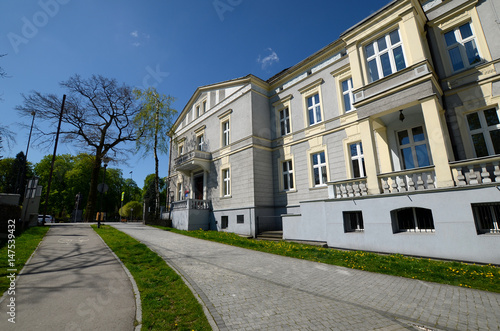 Obraz na płótnie State Musical School in Gliwice, Poland w salonie