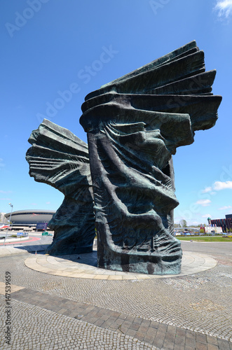 Silesian Insurgents Monument in Katowice, Poland