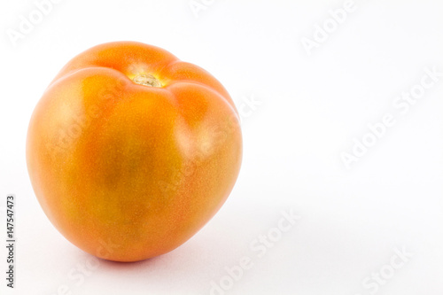 Tomato ( Lycopersicon esculentum) isolated in white background