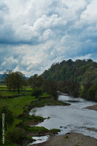 River Towy, Llandeilo, South Wales photo