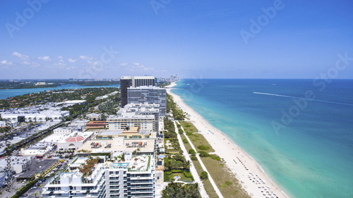 Sunny Isles Beach Miami. Ocean front residences. © alexmillos