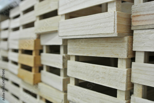 wooden boxes exhibited for sale