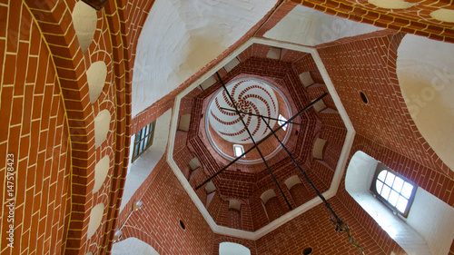 Interior of St. Basil's Cathedral in Red Square, Moscow.
