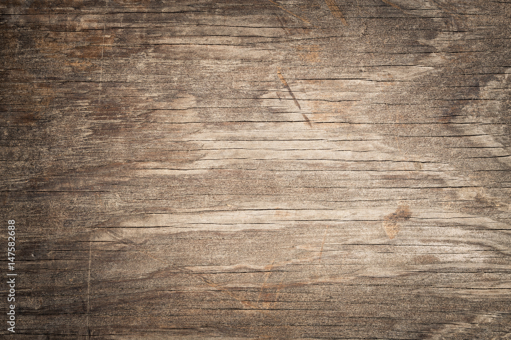 Fototapeta premium Old grunge dark textured wood background