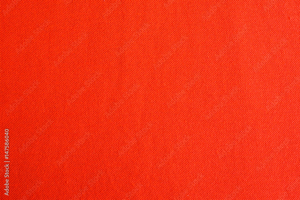 Fototapeta premium red color Textured fabric Background