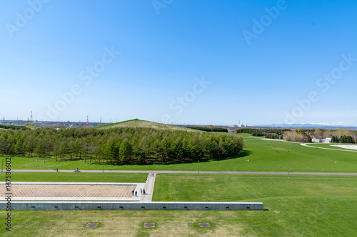 モエレ沼公園の風景 / 北海道 札幌市