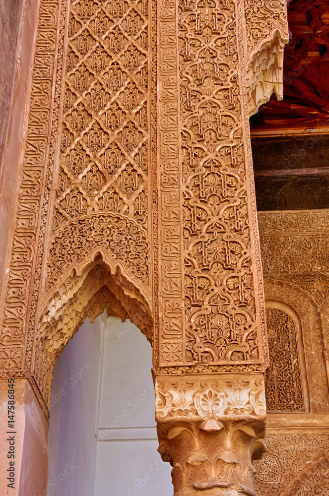 Les tombeaux saadiens de Marrakech