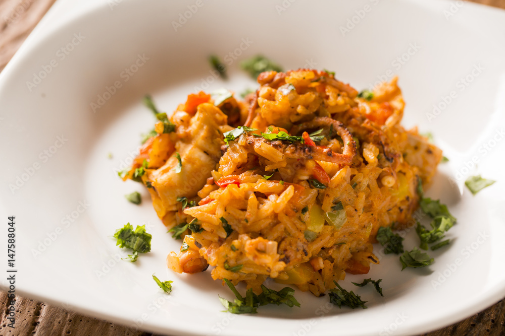 risotto with octopus - Traditional Italian recipe risotto with octopus - Traditional Italian recipe