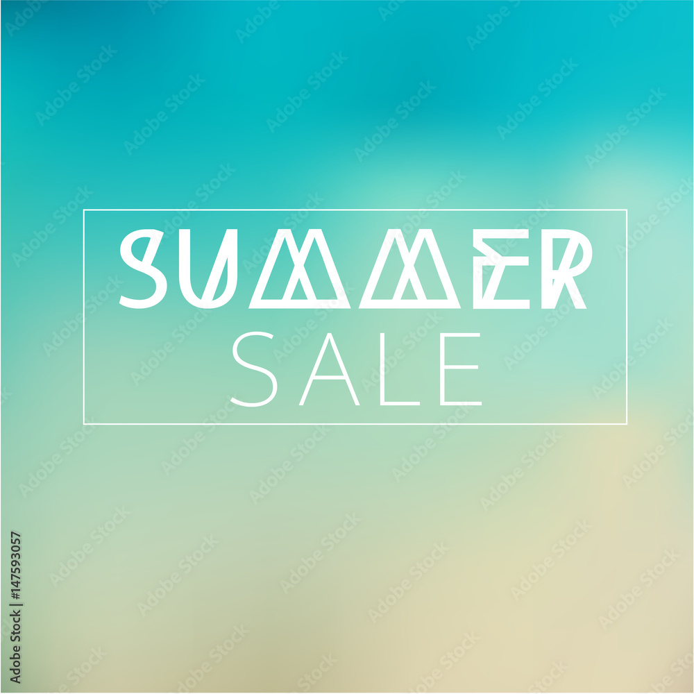 Beautiful landscape with text Summer time. Lettering. Bright, colorful background. Summer illustration Beautiful landscape with text Summer time. Lettering. Bright, colorful background. Summer illustration