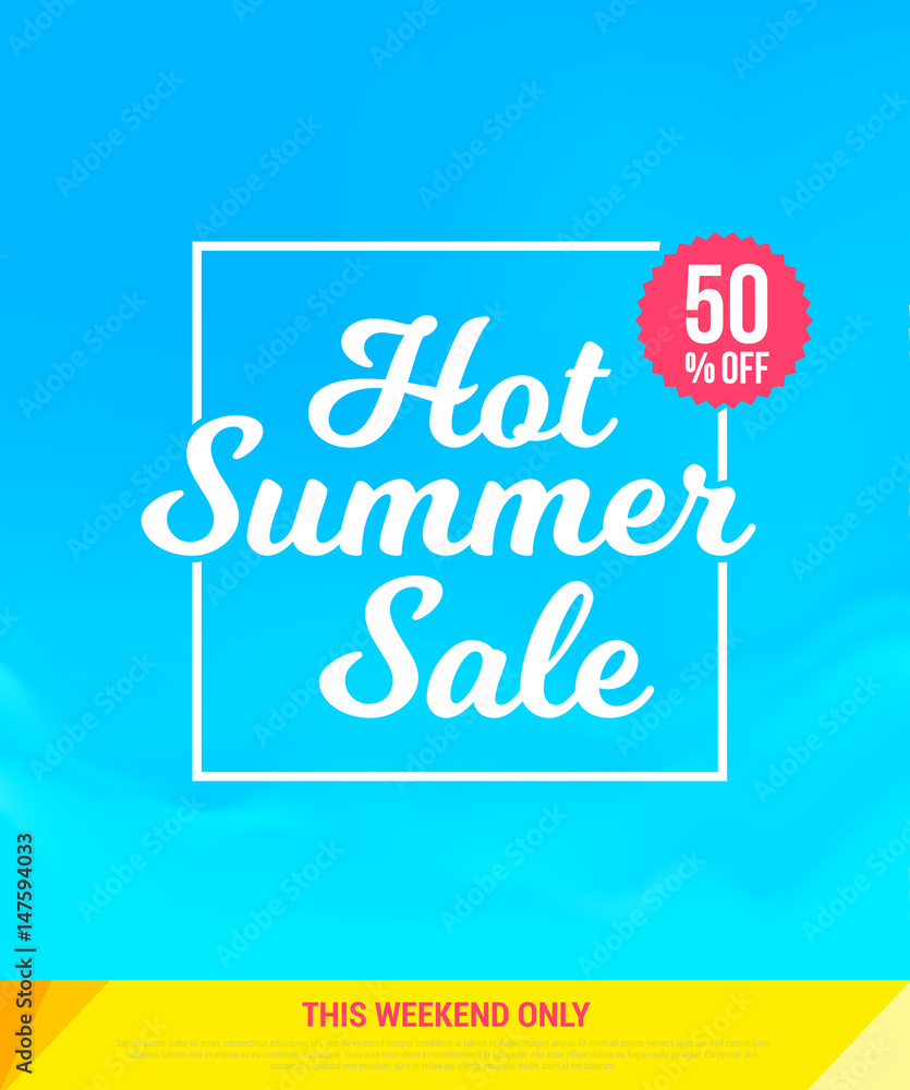 Hot Summer Sale 50% Off