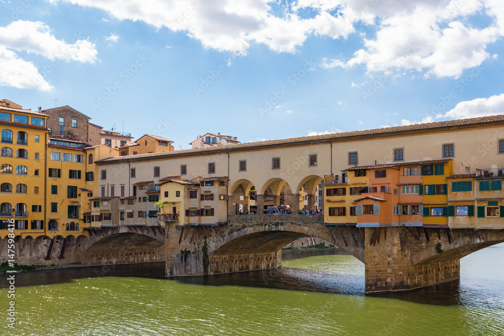 Ponte Vecchio bridge over the Arno River