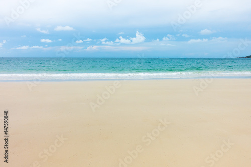 Empty sea and beach background with copy space ,Samed island ,Rayong, Thailand © soundaholic