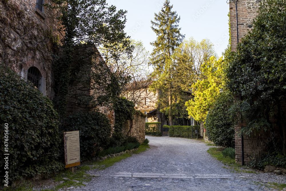 Borgo Medievale di Rivalta, Piacenza, Italia