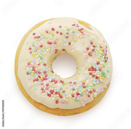 Donut with sprinkles © goir