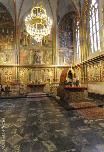 St. Wenceslas Chapel inside Saint Vitus's Cathedral, Prague, Czech Republic