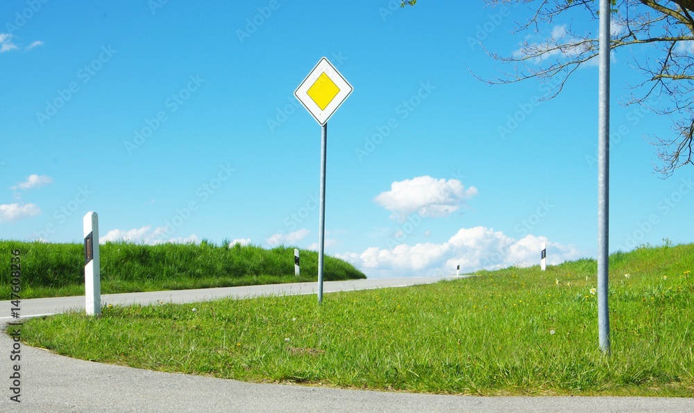 Landstraße StockFoto Adobe Stock