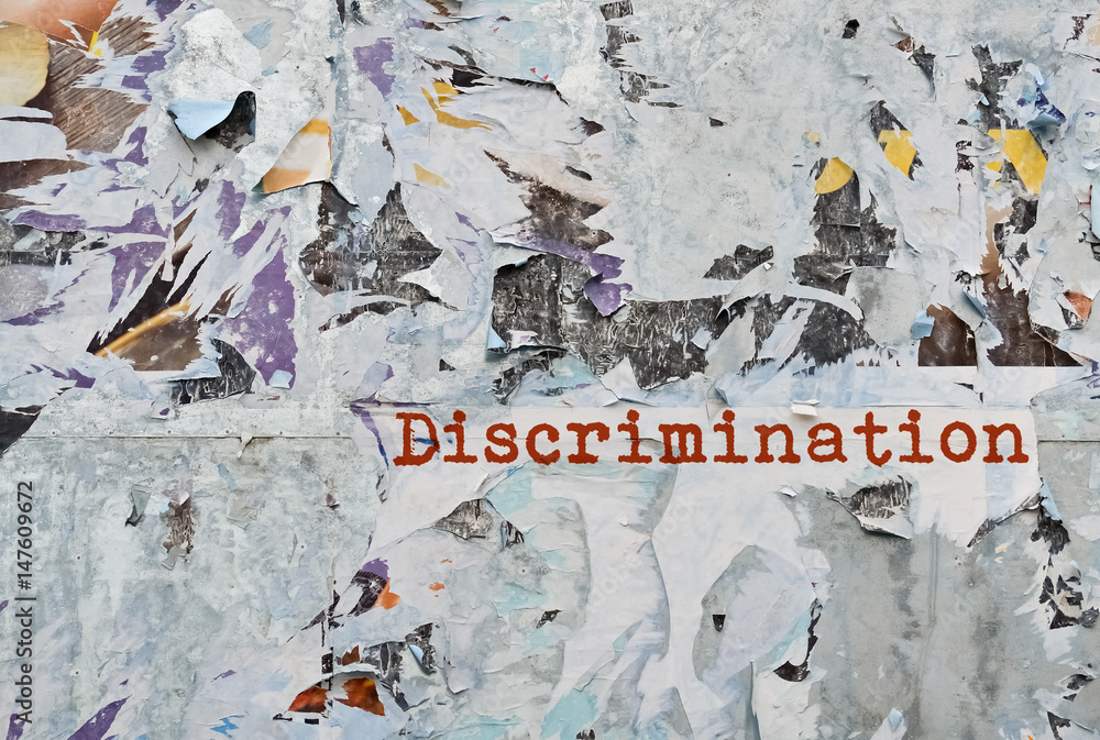 Fototapeta premium Single word Discrimination