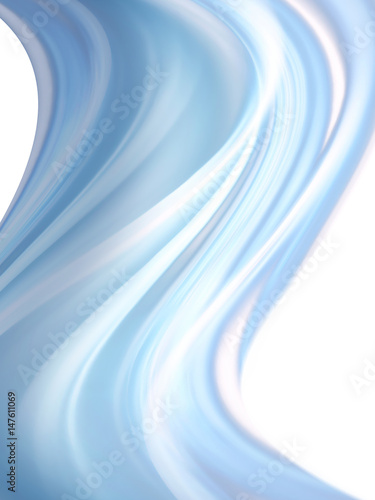 light blue wave