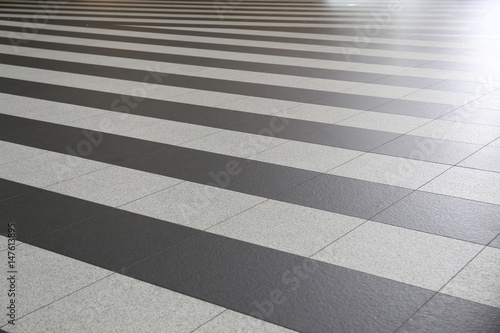 Striped monochrome floor background - line striped 