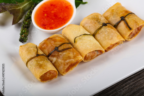 Asian spring roll