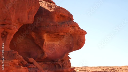 Wallpaper Mural A rock resembling a monkey's head. Colorful Canyon Egypt Sinai Torontodigital.ca